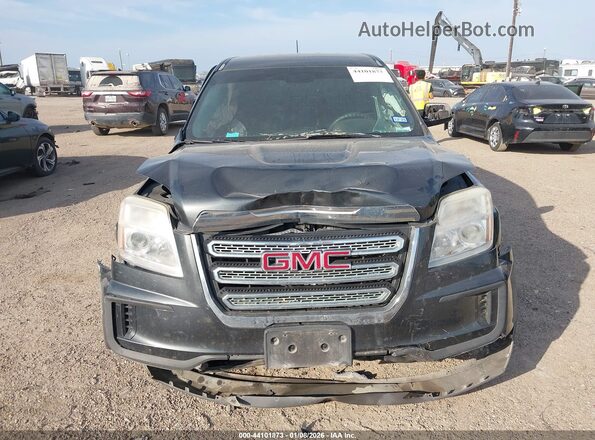 2GKALMEK3H6250658 2017 GMC TERRAIN Черный Вид щитка приборов