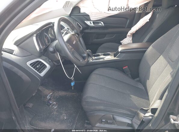 2GKALMEK3H6250658 2017 GMC TERRAIN Черный Вид салона спереди