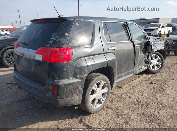 2GKALMEK3H6250658 2017 GMC TERRAIN Черный Задняя правая четверть