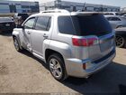 2016 Gmc Terrain Denali Серебряный vin: 2GKALREK5G6316025