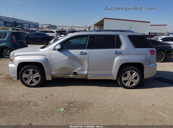 2GKALREK5G6316025 2016 GMC TERRAIN Серебряный Панорамный вид салона 360°