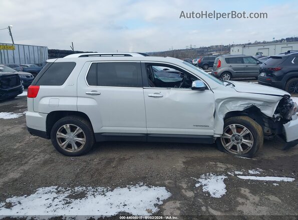2GKFLUE39H6101511 2017 GMC TERRAIN Белый Вид задней части салона