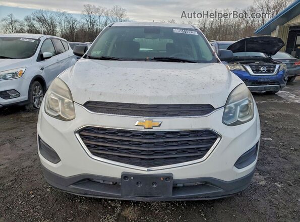 2GNALBEK3H1543822 2017 CHEVROLET EQUINOX Белый Вид спереди