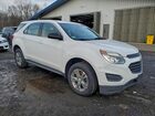 2017 Chevrolet Equinox Ls Белый vin: 2GNALBEK3H1543822