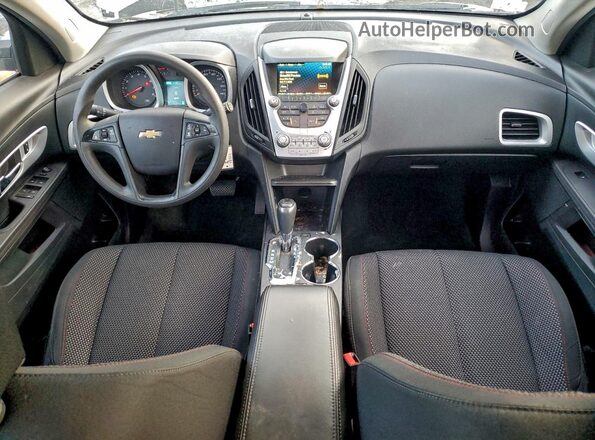 2GNALBEK3H1543822 2017 CHEVROLET EQUINOX Белый Вид панели приборов
