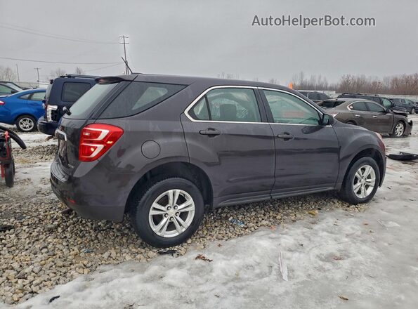 2GNALBEK7G6310379 2016 CHEVROLET EQUINOX Black Հետևի աջ