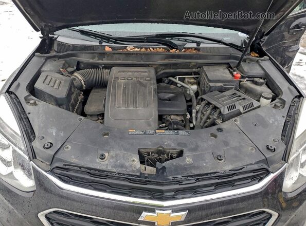 2GNALBEK7G6310379 2016 CHEVROLET EQUINOX Black Շարժիչի բաժամունքի տեսք