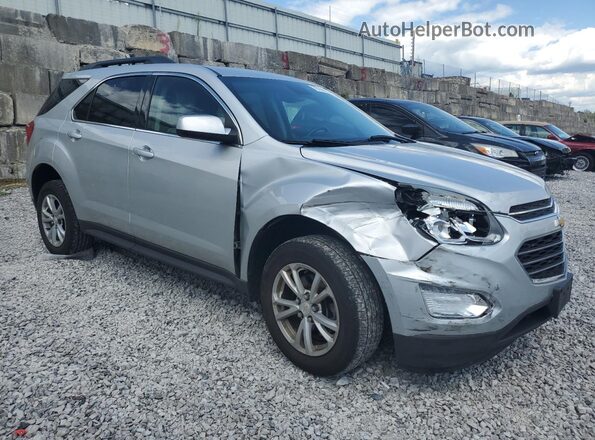 2GNALCEK0G1174468 2016 CHEVROLET EQUINOX Серебряный Передняя правая четверть