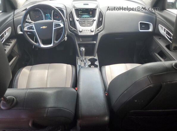 2GNALCEK0G1174468 2016 CHEVROLET EQUINOX Серебряный Вид панели приборов