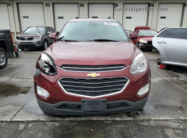 2GNALCEK4G1145913 2016 CHEVROLET EQUINOX Бордовый Вид спереди