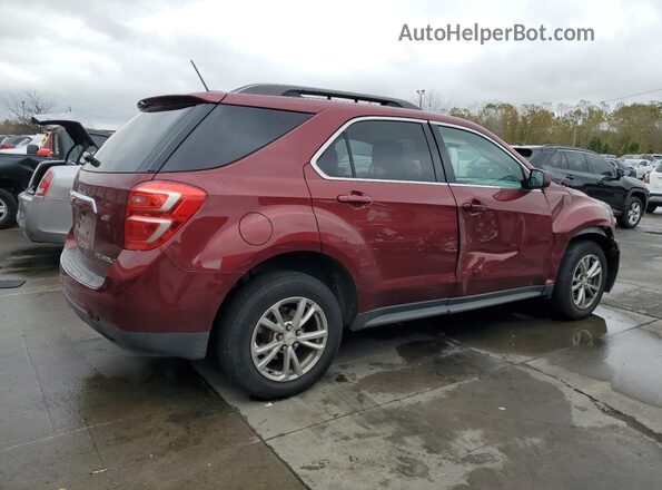 2GNALCEK4G1145913 2016 CHEVROLET EQUINOX Бордовый Задняя правая четверть