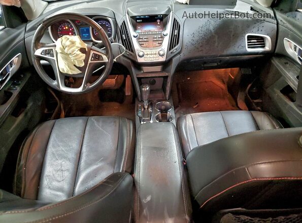 2GNALDEKXG6343808 2016 CHEVROLET EQUINOX Черный Вид панели приборов