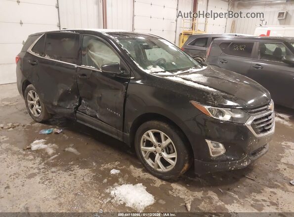 2GNAXKEX3J6157040 2018 CHEVROLET EQUINOX Черный Передняя правая четверть