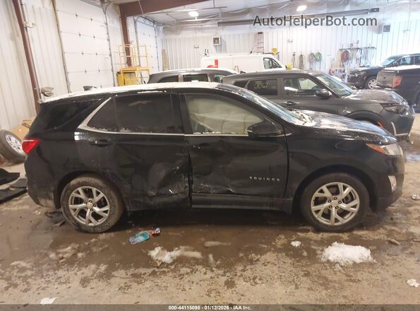 2GNAXKEX3J6157040 2018 CHEVROLET EQUINOX Черный Вид щитка приборов