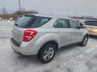 2016 Chevrolet Equinox Ls Серебряный vin: 2GNFLEEK7G6265337