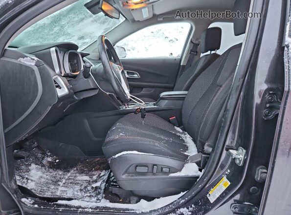 2GNFLFE32G6279175 2016 CHEVROLET EQUINOX Угольный Вид салона спереди