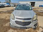 2016 Chevrolet Equinox Lt Серебряный vin: 2GNFLFEK0G6335217