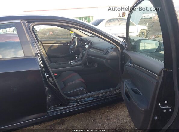 2HGFC1E50LH703014 2020 HONDA CIVIC SI Черный Вид салона спереди