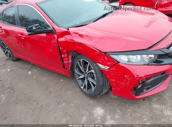 2HGFC1E57KH706572 2019 HONDA CIVIC SI Красный Вид спереди