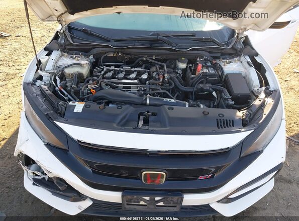 2HGFC1E59LH703254 2020 HONDA CIVIC SI White Widok z tyłu
