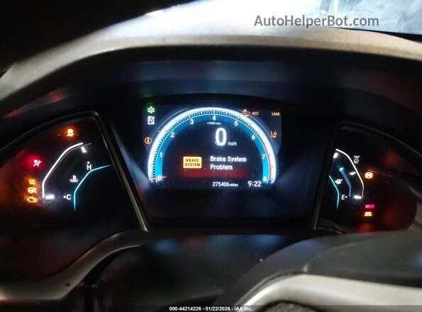 2HGFC1F99GH643533 2016 HONDA CIVIC Black Vista de los asientos traseros