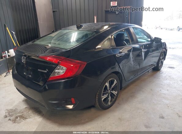 2HGFC1F99GH643533 2016 HONDA CIVIC Black Trasero derecho