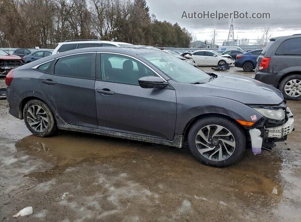 2HGFC2F51HH004681 2017 HONDA CIVIC Серый Передняя правая четверть