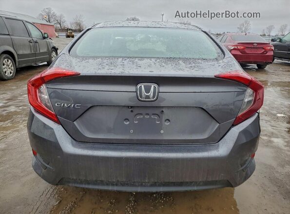2HGFC2F51HH004681 2017 HONDA CIVIC Серый Вид сзади