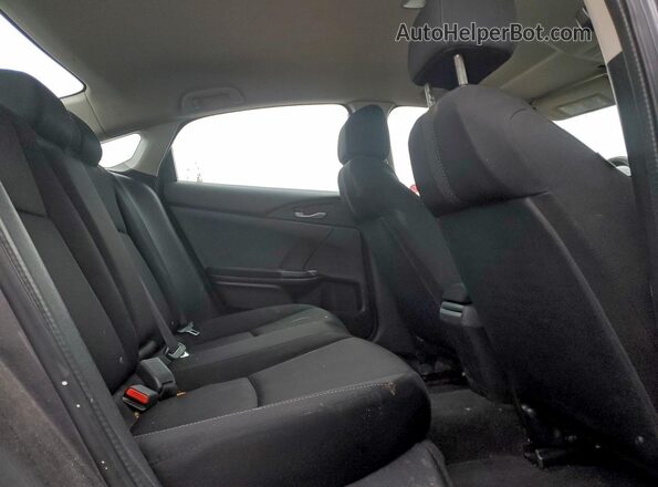 2HGFC2F51HH004681 2017 HONDA CIVIC Серый Вид задних сидений