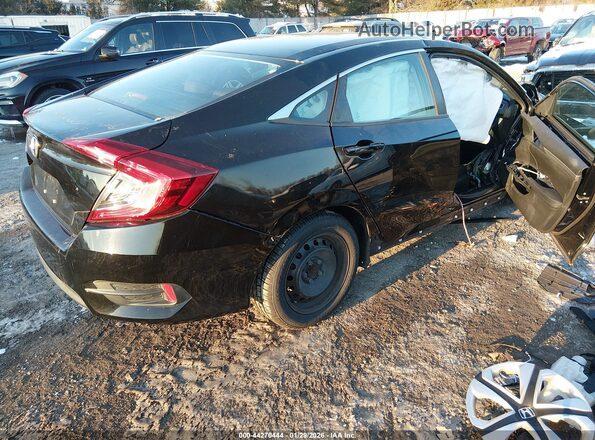 2HGFC2F54HH542307 2017 HONDA CIVIC Black Tył prawy
