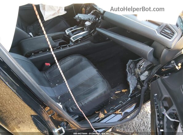 2HGFC2F54HH542307 2017 HONDA CIVIC Black Widok wnętrza z przodu
