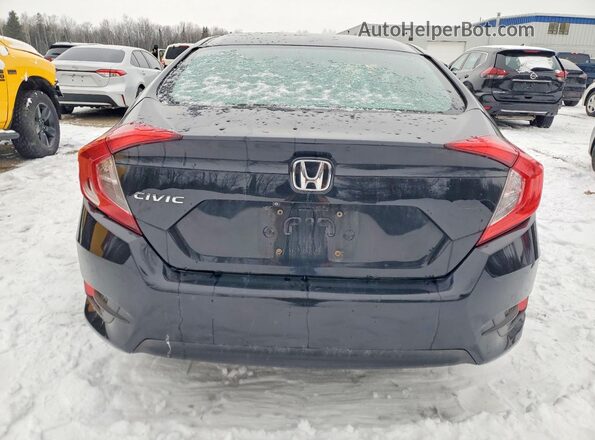 2HGFC2F56HH041497 2017 HONDA CIVIC Черный Вид сзади
