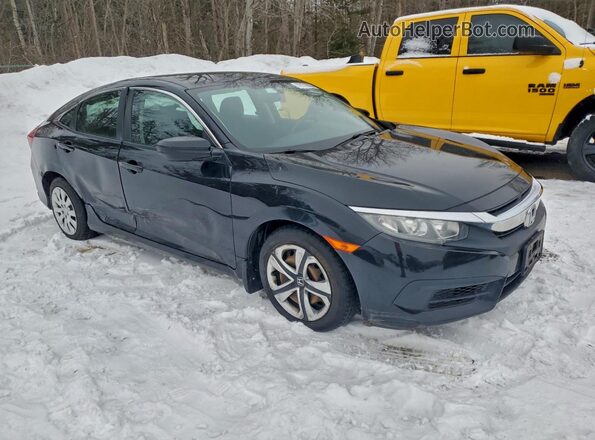 2HGFC2F56HH041497 2017 HONDA CIVIC Черный Передняя правая четверть