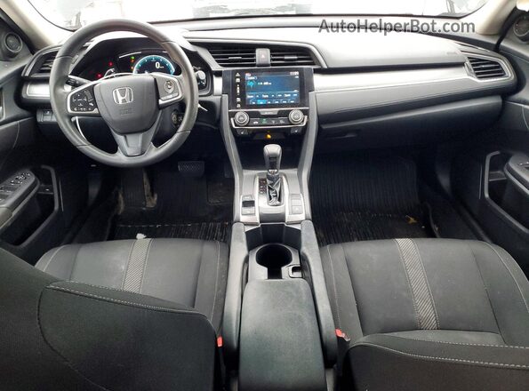 2HGFC2F56HH041497 2017 HONDA CIVIC Черный Вид панели приборов
