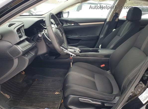 2HGFC2F56HH041497 2017 HONDA CIVIC Черный Вид салона спереди
