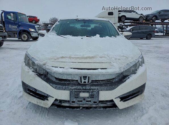 2HGFC2F59JH005258 2018 HONDA CIVIC White წინა ხედი