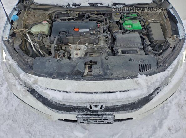 2HGFC2F59JH005258 2018 HONDA CIVIC White უკანა სალონის ხედი