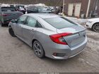 2020 Honda Civic Lx Gray vin: 2HGFC2F60LH600317
