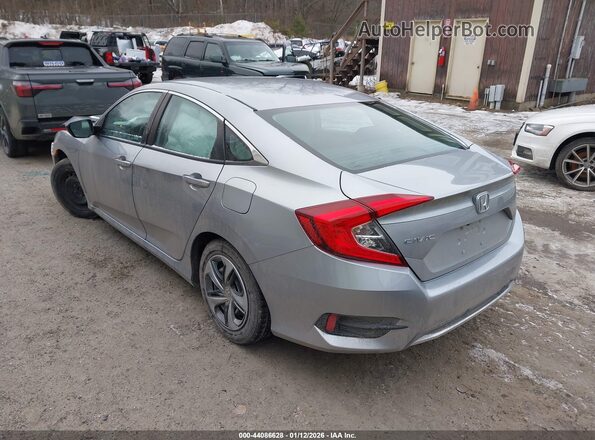 2HGFC2F60LH600317 2020 HONDA CIVIC Gray Հետևի ձախ