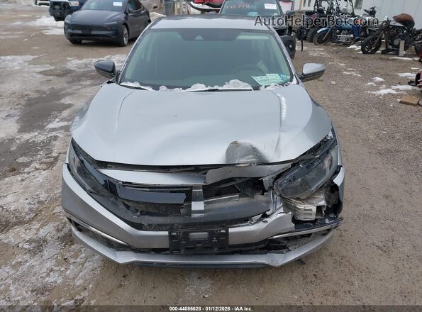 2HGFC2F60LH600317 2020 HONDA CIVIC Gray Սարքավորումների վահանակի տեսք