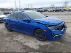 2021 Honda Civic Lx Blue vin: 2HGFC2F61MH524740