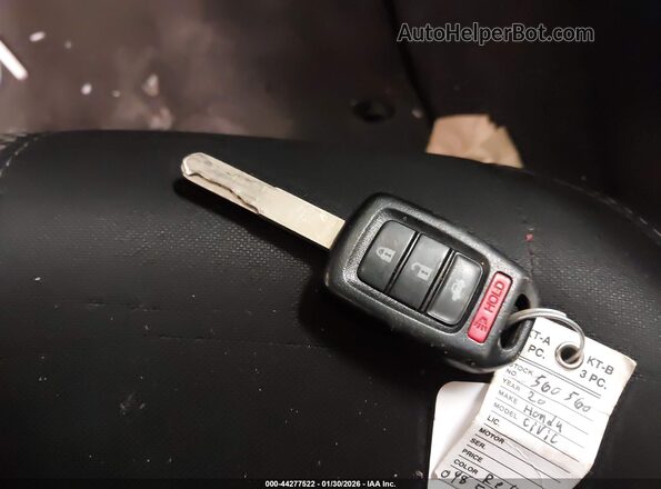2HGFC2F65LH560560 2020 HONDA CIVIC Красный Вид панели приборов