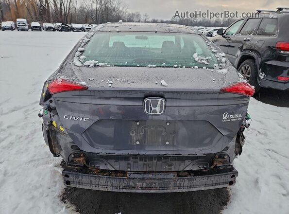 2HGFC2F67MH534978 2021 HONDA CIVIC Charcoal Widok z tyłu