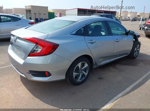 2HGFC2F69MH532214 2021 HONDA CIVIC Silver უკანა მარჯვენა