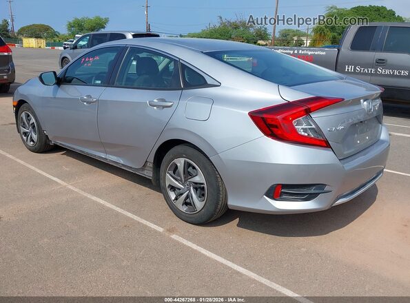 2HGFC2F69MH532214 2021 HONDA CIVIC Silver უკანა მარცხენა