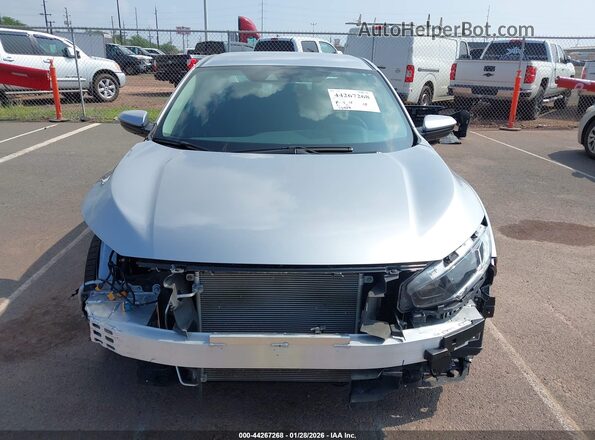 2HGFC2F69MH532214 2021 HONDA CIVIC Silver უკანა სალონის ხედი