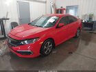 2019 Honda Civic Lx Red vin: 2HGFC2F6XKH593620