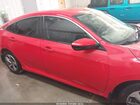 2019 Honda Civic Lx Red vin: 2HGFC2F6XKH593620