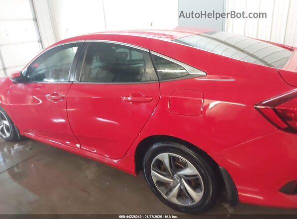 2HGFC2F6XKH593620 2019 HONDA CIVIC Red Vista interior de 360 grados