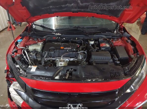 2HGFC2F6XKH593620 2019 HONDA CIVIC Red Vista trasera